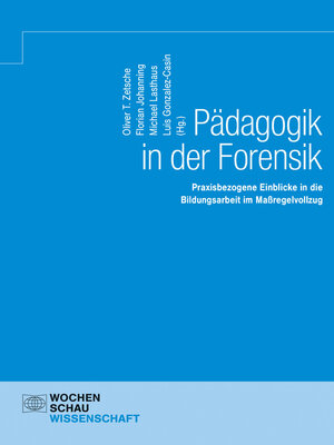 cover image of Pädagogik in der Forensik